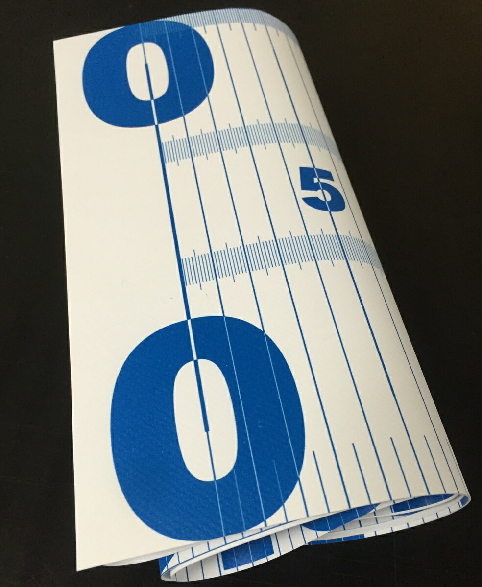 魚 メジャー シート テント地で丈夫。 コンパクト！ 釣り 600mm×200mm 青通販格安セール情報　楽天　通販