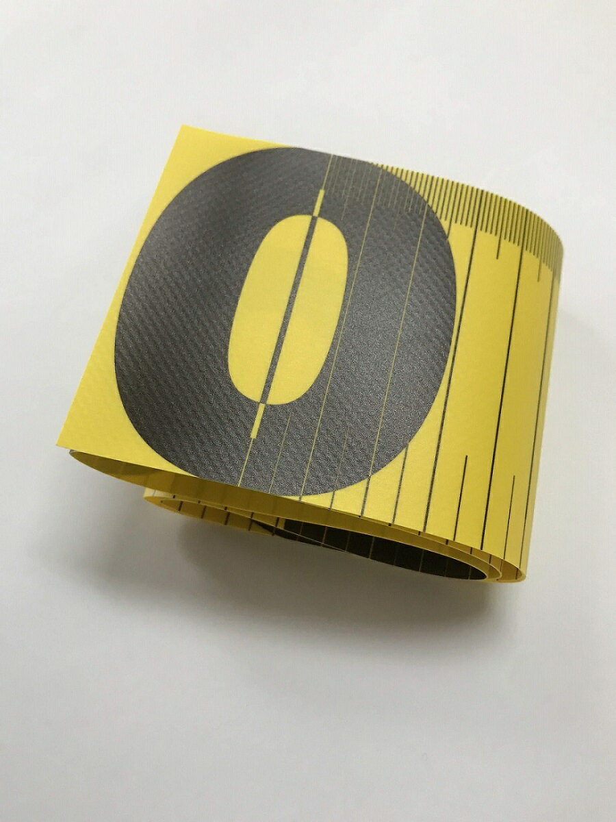 魚 メジャー シート テント地で丈夫。 コンパクト! 釣り 600mm×70mm 黄×ブラック はかり通販格安セール情報 楽天 通販