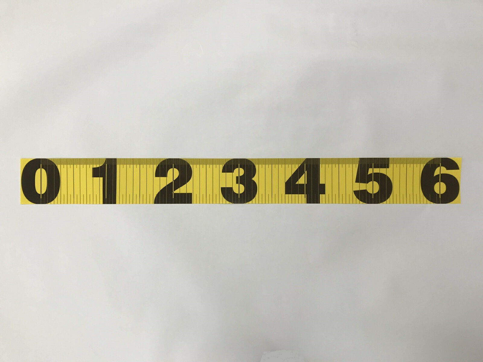 魚 メジャー シート テント地で丈夫。 コンパクト! 釣り 600mm×70mm 黄×ブラック はかり通販格安セール情報 楽天 通販
