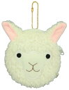 アルパカ コインポーチ 小銭入れ ぬいぐるみ 動物 アニマル プレゼント プチギフト お誕生日 おでかけ ぬい撮り おうち動物園 サンレモンウイング