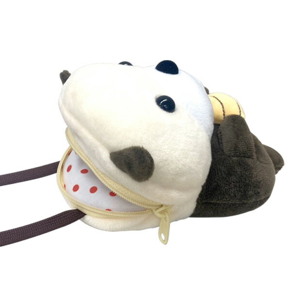 ラッコ　ポシェット　ぬいぐるみ 動物 アニマル プレゼント プチギフト お誕生日　出産祝い　ハーフバースデー　赤ちゃん　子供　キッズ　孫　幼稚園　保育園　公園　いつでも一緒 ぬい撮り おうち水族館　おでかけ ぬい撮り おうち水族館　サンレモンウイング 3
