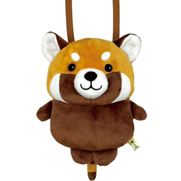 樂天商城 - レッサーパンダ　ポシェット　斜め掛け　ショルダー　キッズ　子供