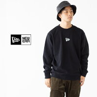 ニューエラ 裏毛 スウェット クルーネック フラッグロゴ ミニ Flag Logo Mini NEW ERA トレーナー メンズ レディース