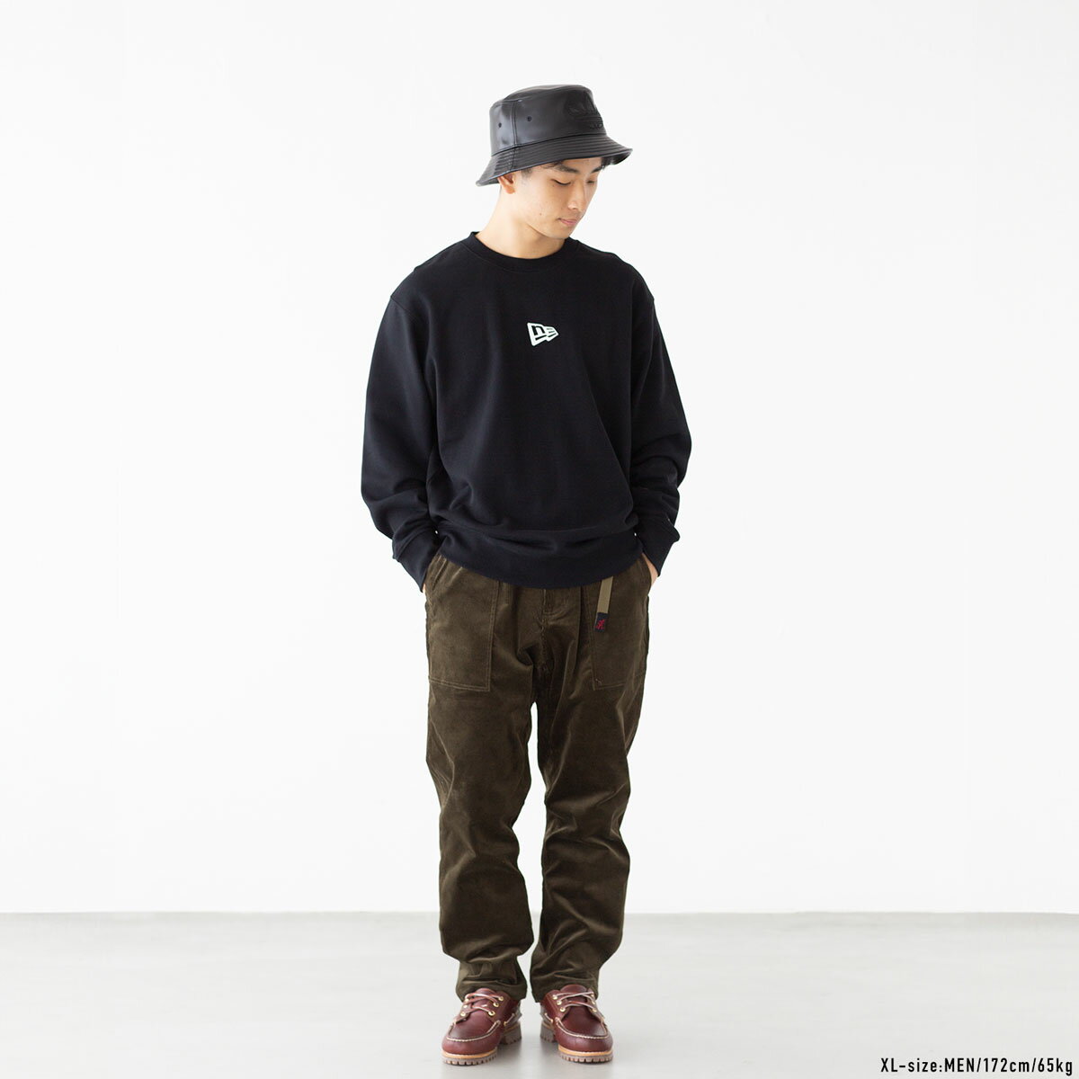 ニューエラ 裏毛 スウェット クルーネック フラッグロゴ ミニ Flag Logo Mini NEW ...