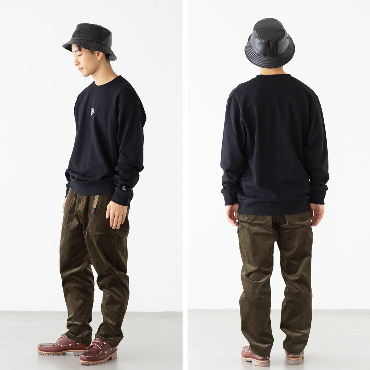 ニューエラ 裏毛 スウェット クルーネック フラッグロゴ ミニ Flag Logo Mini NEW ...