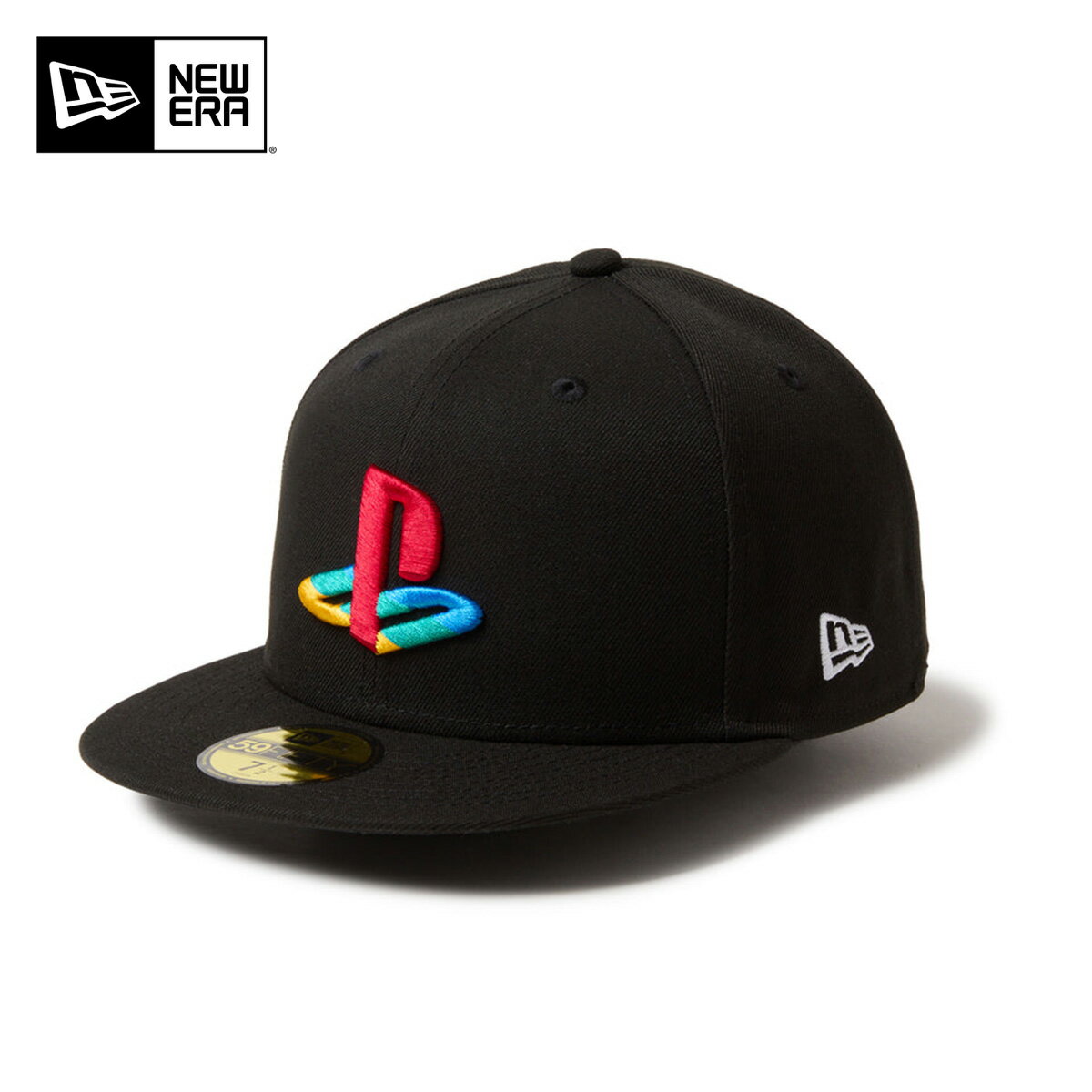 ニューエラ キャップ NEW ERA 59FIFTY 5950 プレイステーション ファミリーマーク コラボ メンズ レディース 帽子 ベースボールキャップ