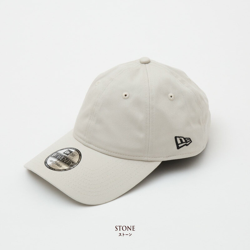 ニューエラ 9TWENTY ロングバイザー ノンウォッシュコットン ベーシック NEW ERA ...