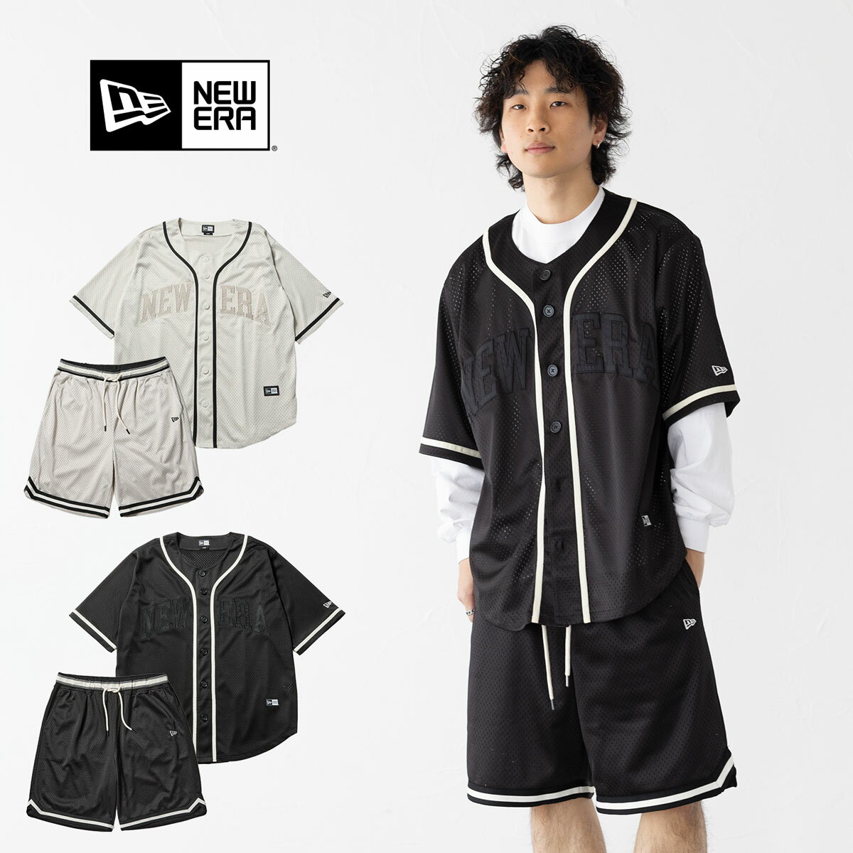 美品　ニューエラ セットアップ　ジャージ上下　ウォームアップシャツ　XL 黒 メンズ ニューエラ セットアップのおすすめ人気商品一覧 通販 - Yahoo
