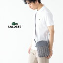 ラコステ ザ ブレンド モノグラム バーティカル ショルダーバッグ LACOSTE NH4410LX メンズ レディース カメラ バッグ