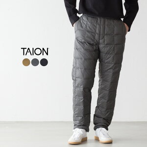 タイオン レギュラー ダウンパンツ TAION 131RS メンズ レディース パッカブル 収納袋付き 防寒パンツ