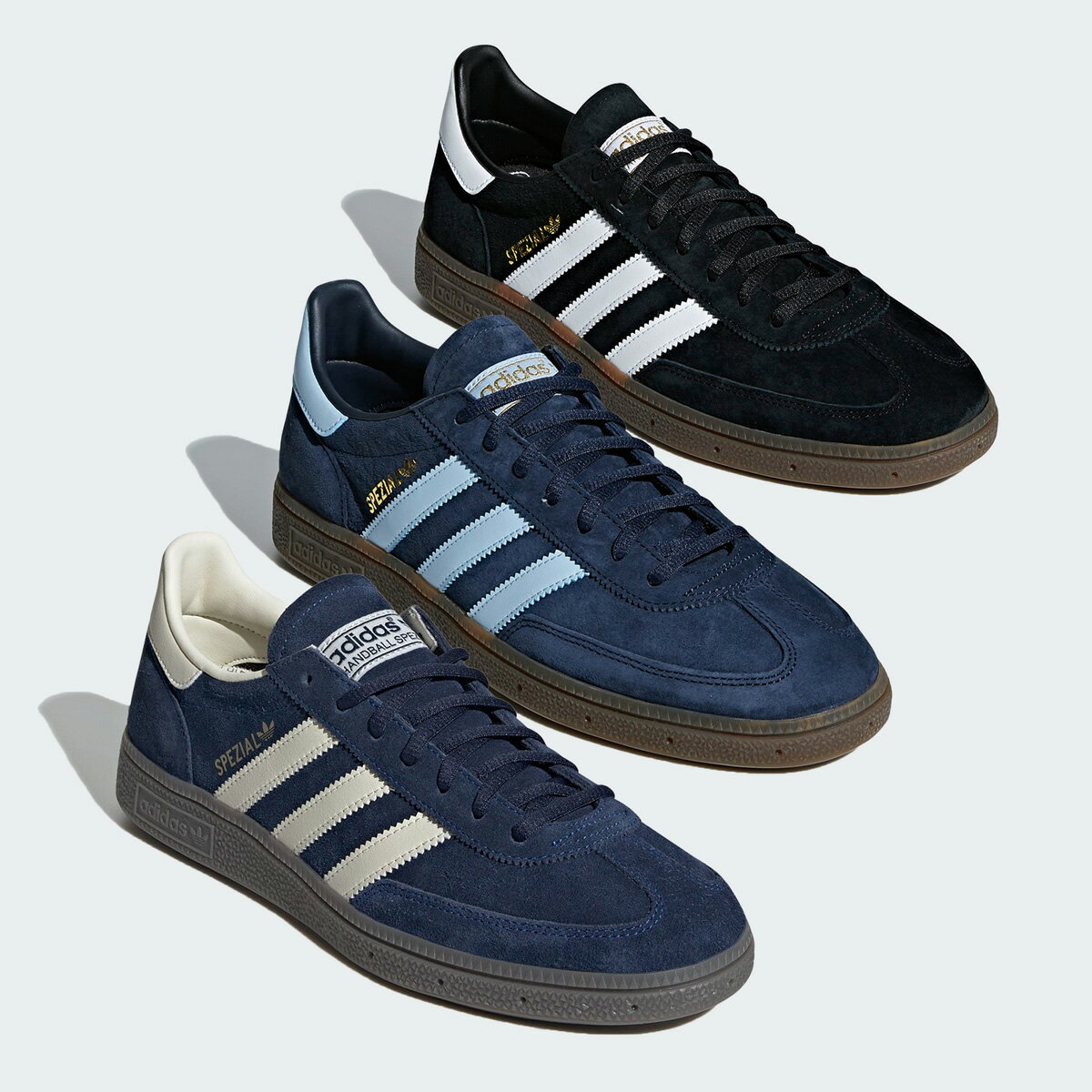 楽天市場】アディダス スニーカー スエード（カラーネイビー