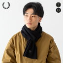 フレッドペリー マフラー FRED PERRY ワッフル 編み ニット スカーフ C8150 メンズ レディース
