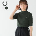 フレッドペリー メッシュ ニット Tシャツ FRED PERRY K9115 レディース
