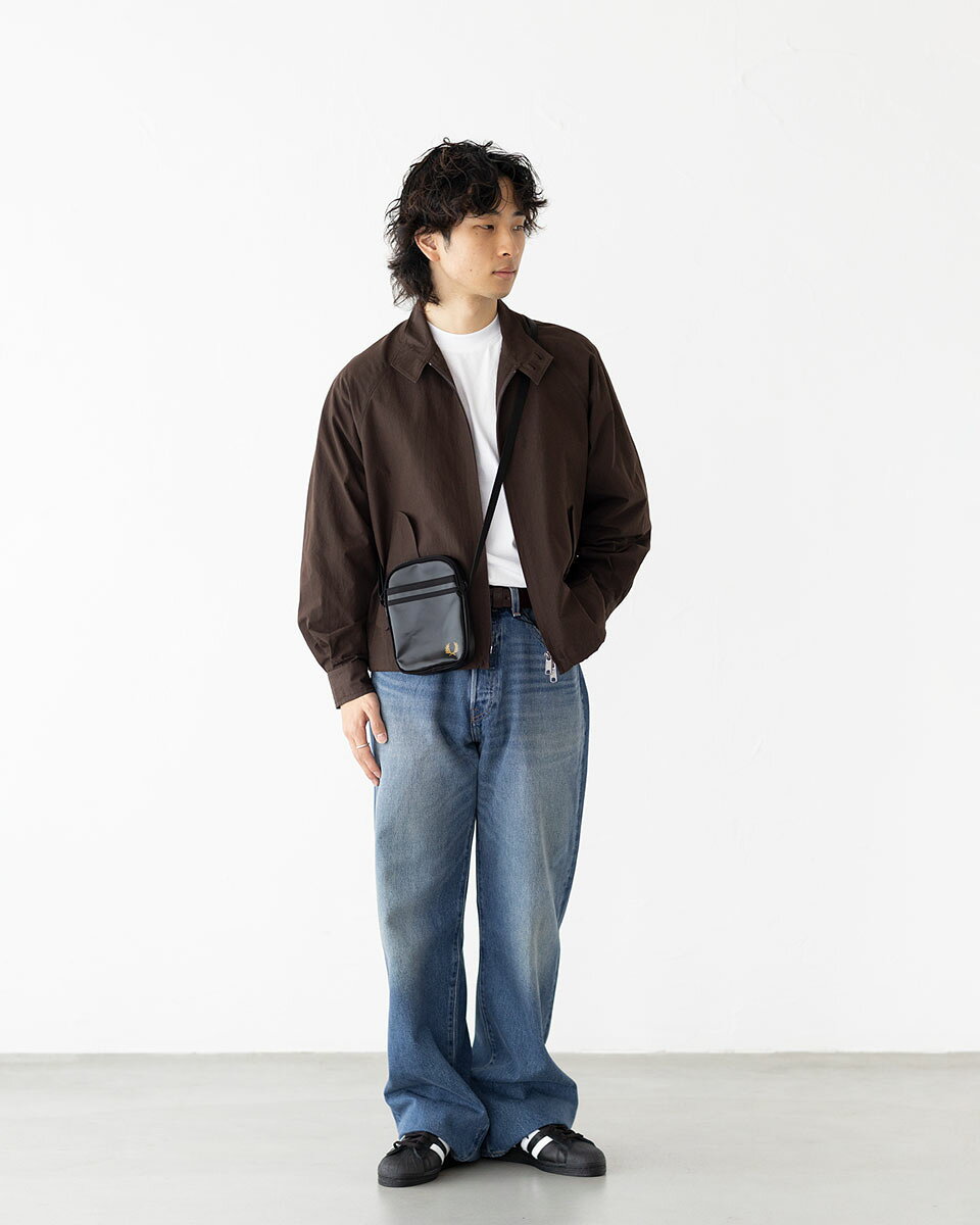フレッドペリー FRED PERRY トーナル クラシック スモール サイド バッグ L2166 メ...
