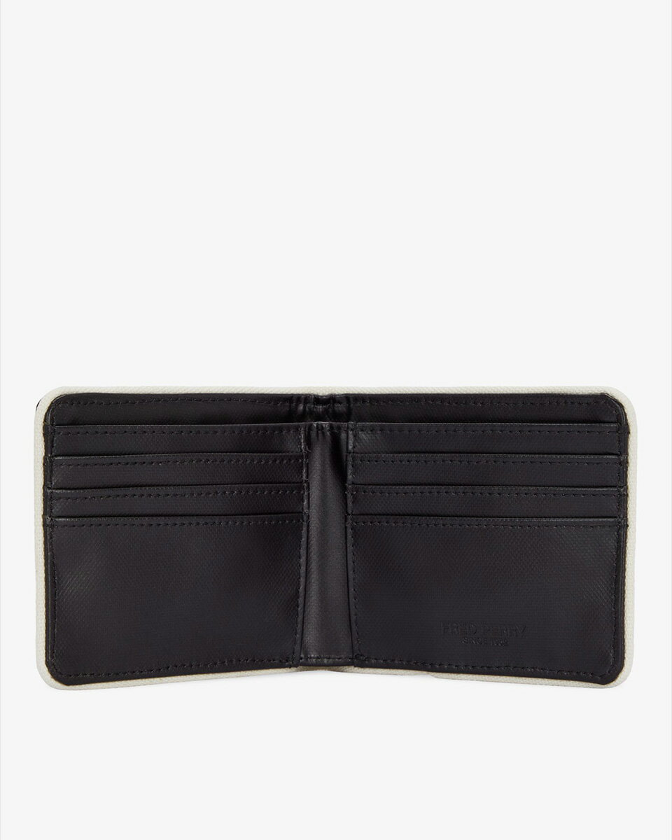 フレッドペリー FRED PERRY コーティング ポリエステル ビルフォールド ウォレット カードケース 財布 L7305