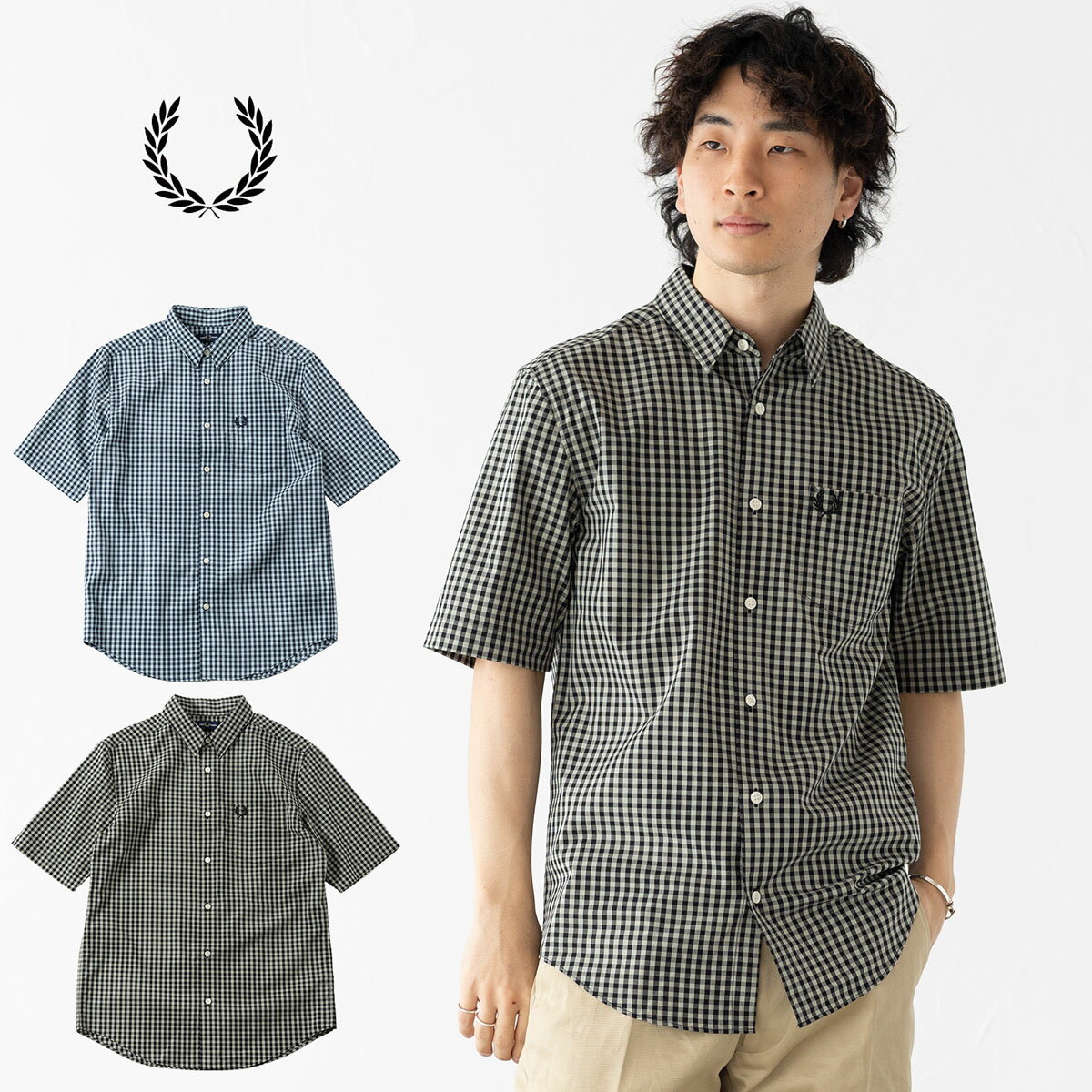 楽天市場】FREDPERRY フレッドペリー（柄チェック）（メンズ