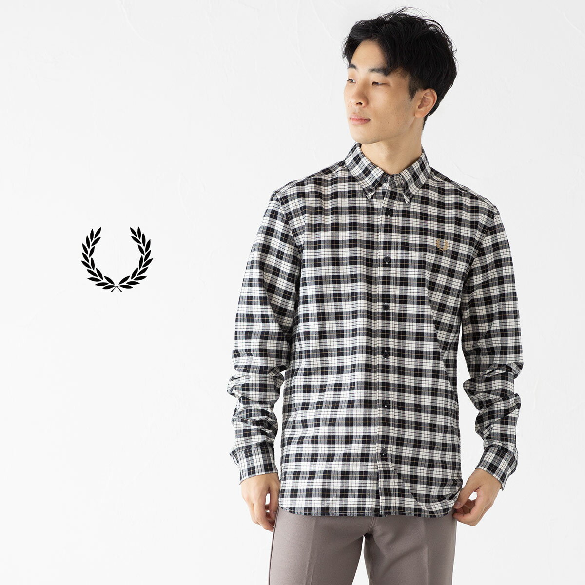 楽天市場】FRED PERRY フレッド ペリー(柄チェック)(メンズ 楽天市場】FRED PERRY フレッド ペリー(柄チェック)(メンズ