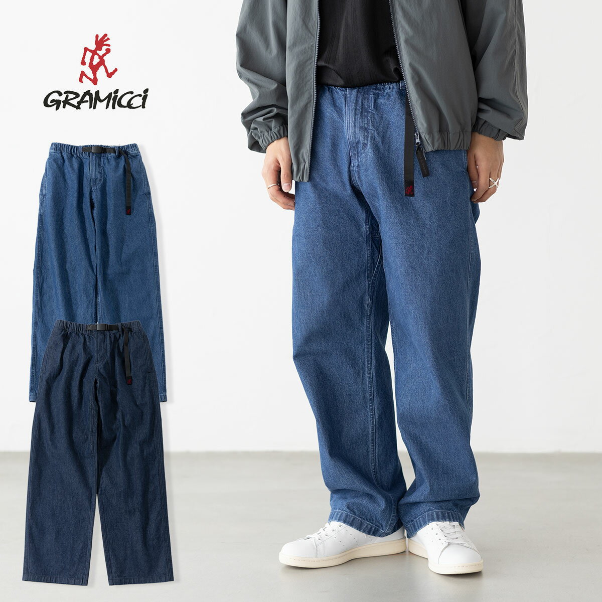 Rakuten - グラミチ デニム グラミチパンツ ストレートフィット Gramicci G6SM-P086 メンズ ワイド クライミングパンツ