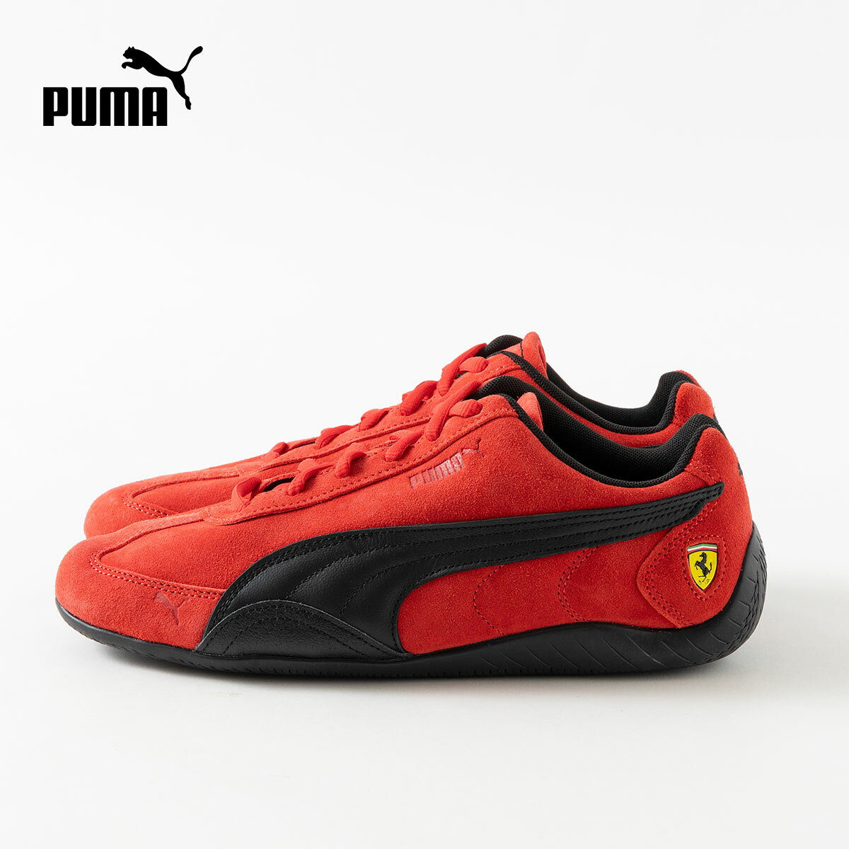 プーマ フェラーリ スピードキャット スニーカー PUMA 309404_02 ロッソコルサ メンズ シューズ