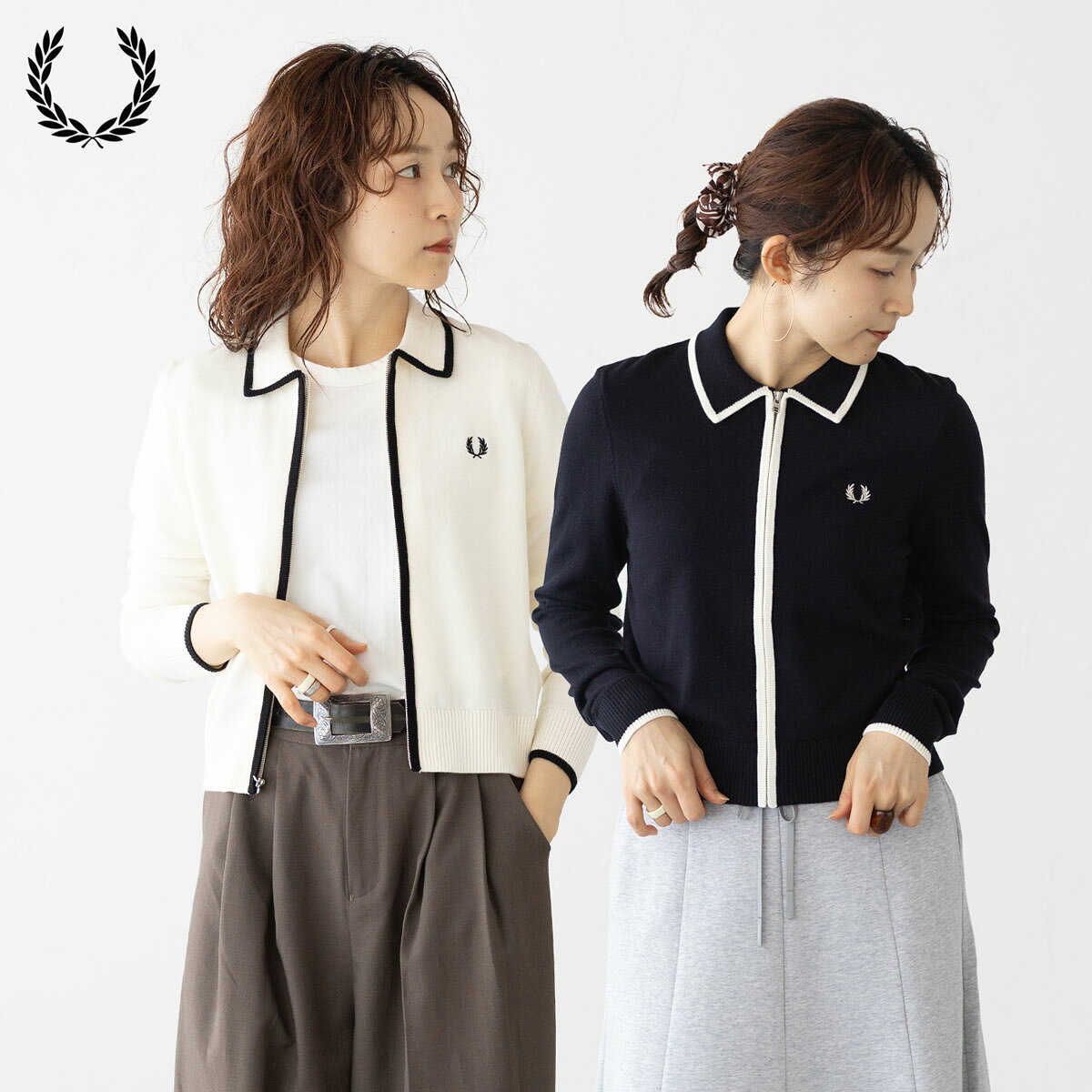 楽天市場】FRED PERRY フレッドペリー カーディガンの通販