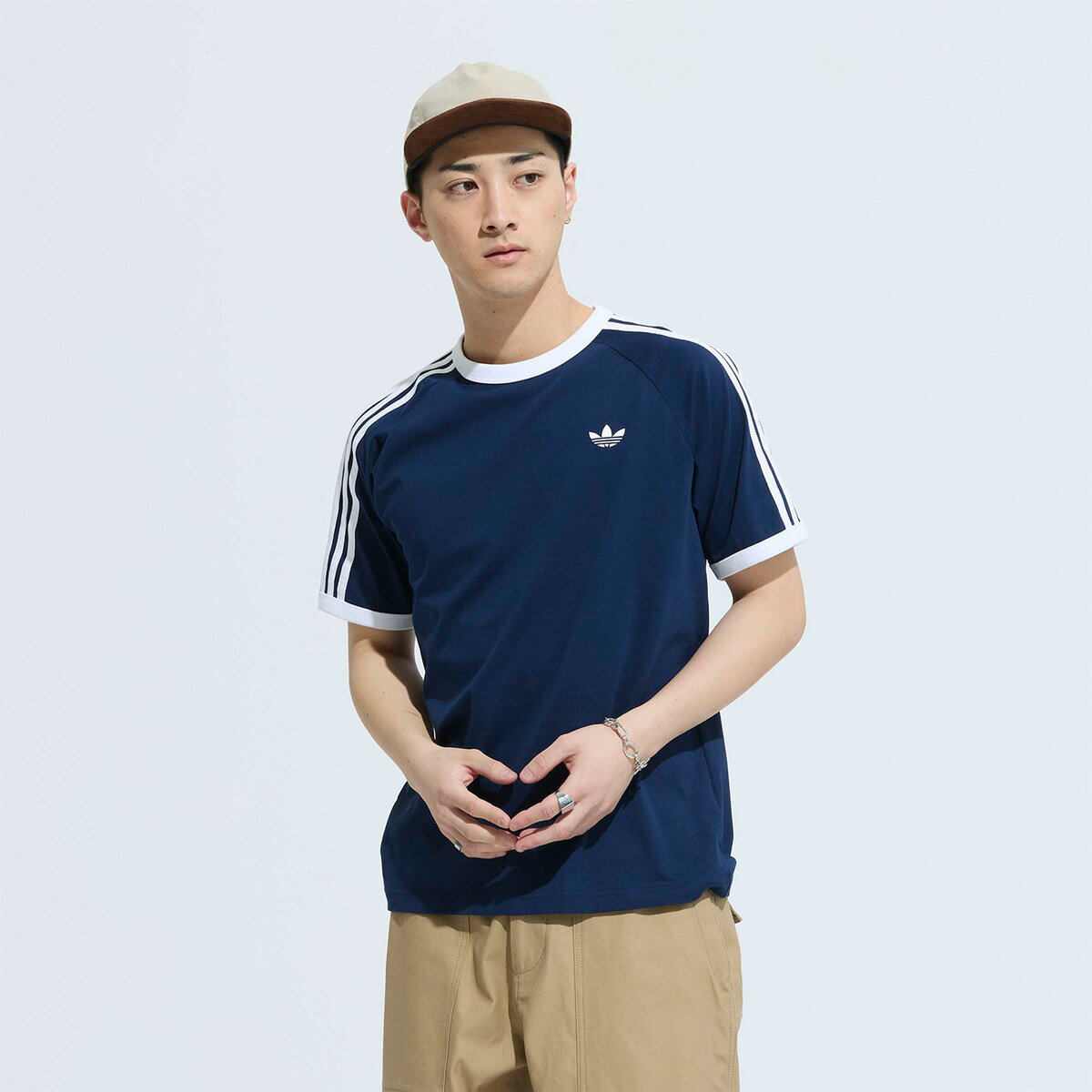 楽天市場】adidas tシャツ（カラーネイビー）の通販