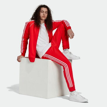adidas アディダス オリジナルス ジャージ スーパースター トラックパンツ EMX19 IZN66 ジョガーパンツ ジャージパンツ