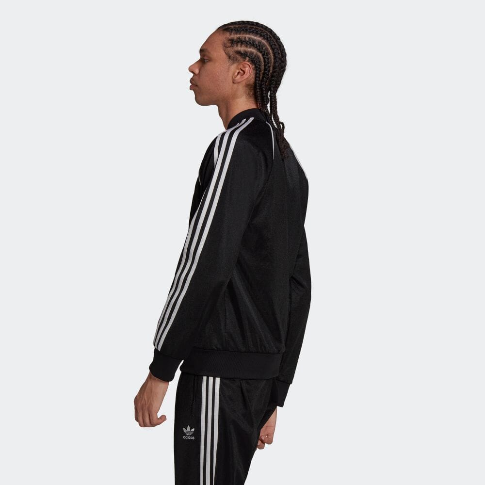 アディダス スーパースター ハイシャイン 光沢 トラックジャケット adidas Origina...
