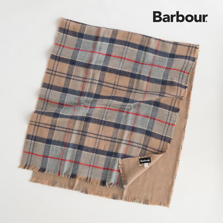 バブアー Barbour タータンチェック 大判 ショール WIDE STOLE ストール マフラー