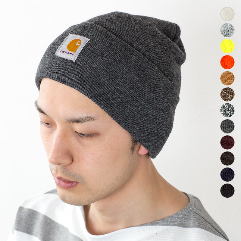 カーハート  帽子 メンズ カーハート 帽子 ニット カフ ビーニー KNIT CUFFED BEANIE A18 メンズ レディース ニット帽 [クロネコゆうパケット可]