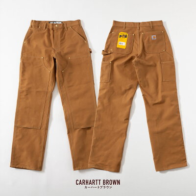 米国直輸入 カーハート ダブルニー ペインターパンツ 未洗い パンツ CARHARTT B01 106679 ワークパンツ カーペンターパンツ - Image 3