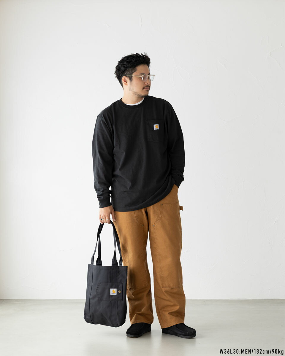 米国直輸入 カーハート ウォッシュドダック ダブルニー ペインターパンツ CARHARTT B136 BN0136-M ワークパンツ カーペンターパンツ - Image 2