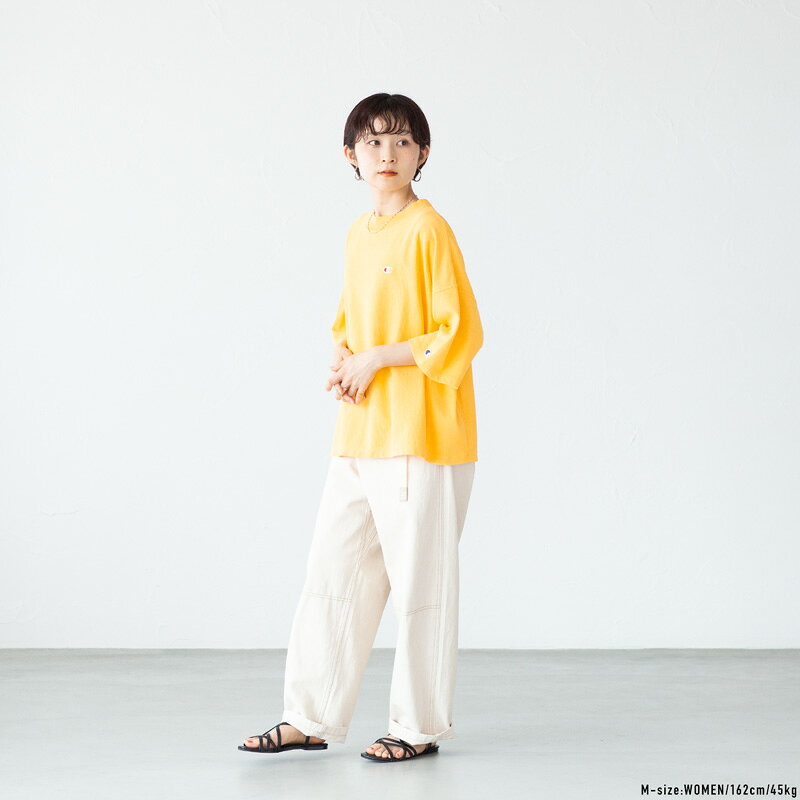 【30%OFF】チャンピオン ウィメンズ リバースウィーブ モックネック Tシャツ CW-R3...