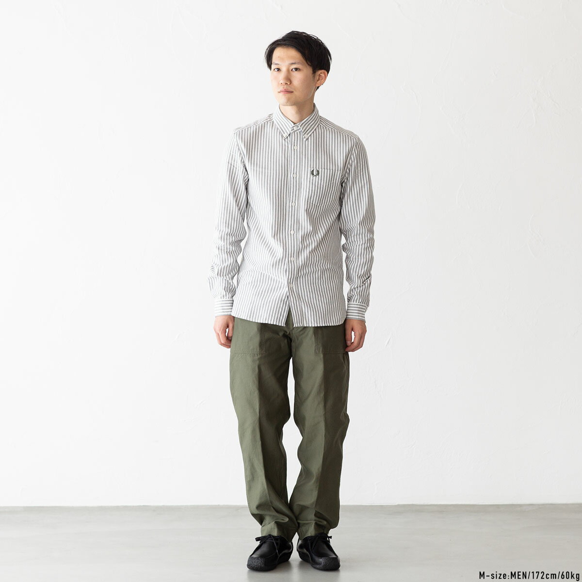 D.C.WHITE ディーシーホワイト ファティーグパンツ シープ レギュラー D233852 日本製 ベイカーパンツ メンズ