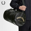 フレッドペリー バッグ メンズ フレッドペリー トーナル クラシック バレル バッグ FRED PERRY L7260 メンズ レディース ボストンバッグ