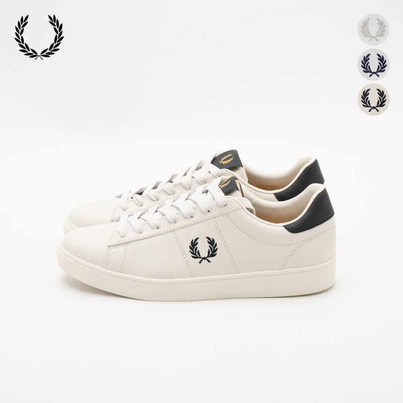 フレッドペリー レザースニーカー レディース 【29.0cm】 フレッドペリー スペンサー レザー B4334 FRED PERRY メンズモデル レディースサイズまで展開 スニーカー シューズ