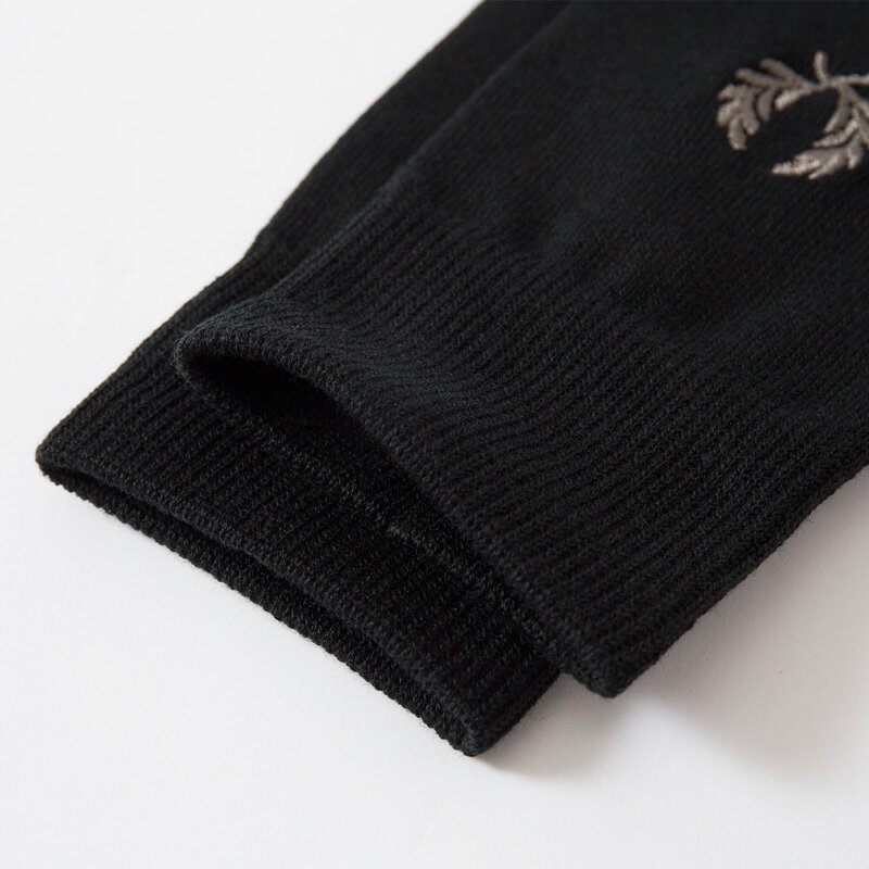 フレッドペリー 日本製 エンブロイダリー クルーソックス FRED PERRY F20006 メン...