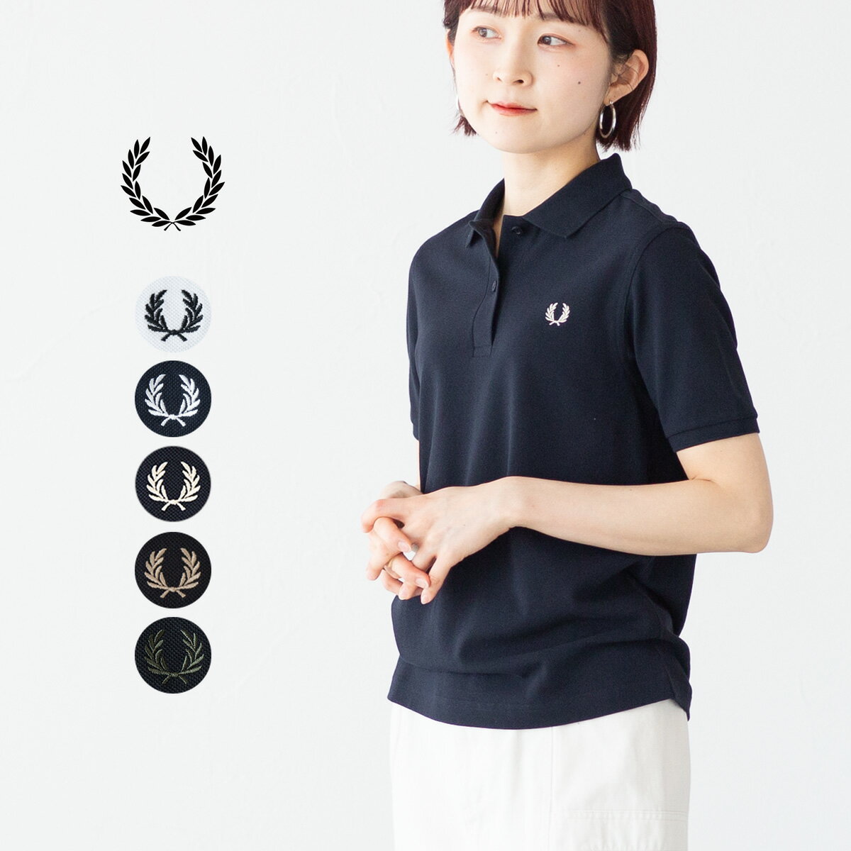 フレッドペリー レディース 服 ポロシャツ フレッドペリー レディース ポロシャツ ザ フレッドペリー シャツ FRED PERRY G6000 半袖