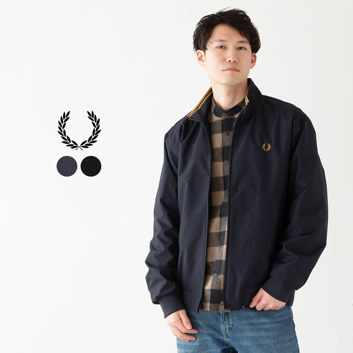 フレッドペリー フレッドペリー ブレンサム ジャケット FRED PERRY Brentham Jacket J2660 メンズ ナイロン ウインドブレーカー