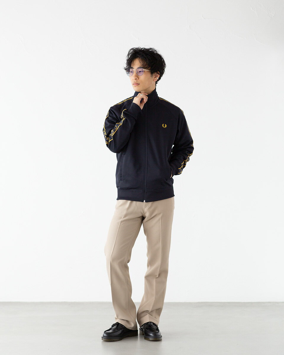 �ե�åɥڥ꡼ ���㡼�� FRED PERRY ����ȥ饹�ȥơ��� �ȥ�å����㥱�å� J5557 ��� ��ǥ����� �������ɽ� �ơ��ץ�