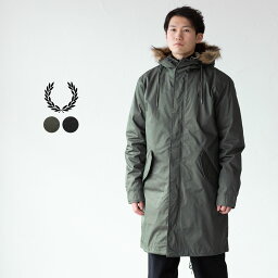 フレッドペリー フレッドペリー モッズコート 2023FWモデル FRED PERRY ジップインライナー フィッシュテール パーカー J6504 メンズ モッズパーカー