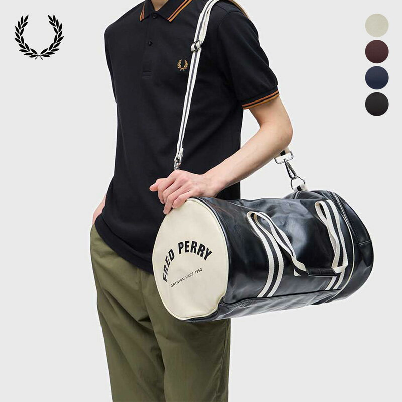 フレッドペリー クラシック バレル バッグ FRED PERRY L7255 ボストンバッグ ドラムバッグ