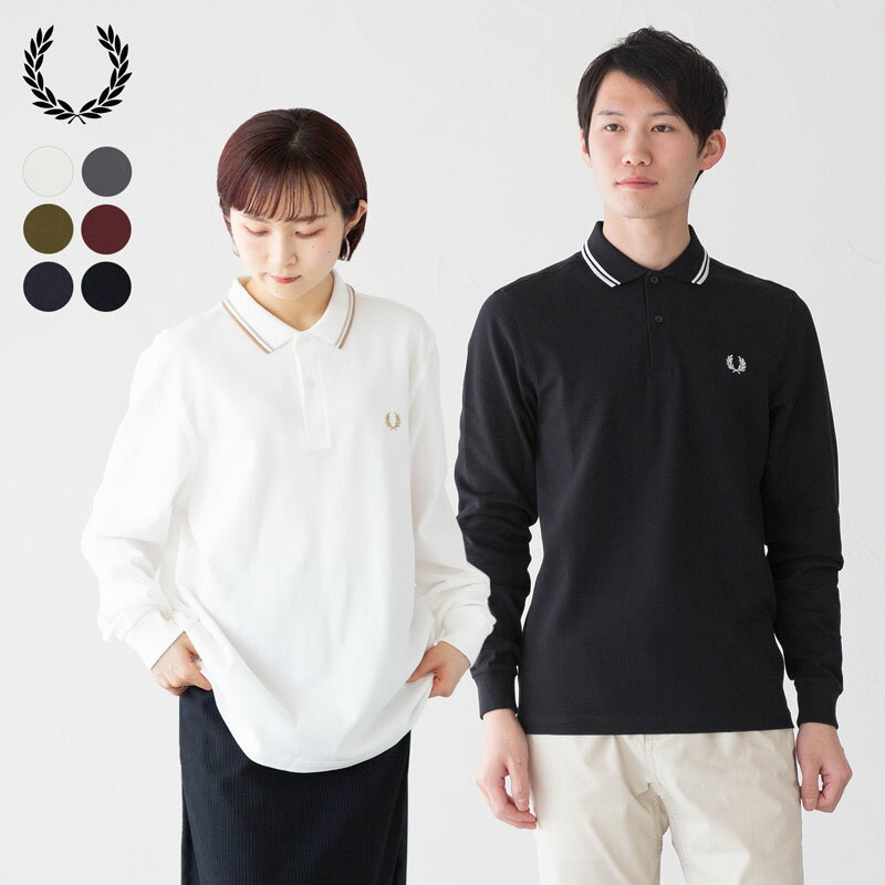 フレッドペリー フレッドペリー 長袖 ポロシャツ FRED PERRY M3636 メンズ ティップド シャツ