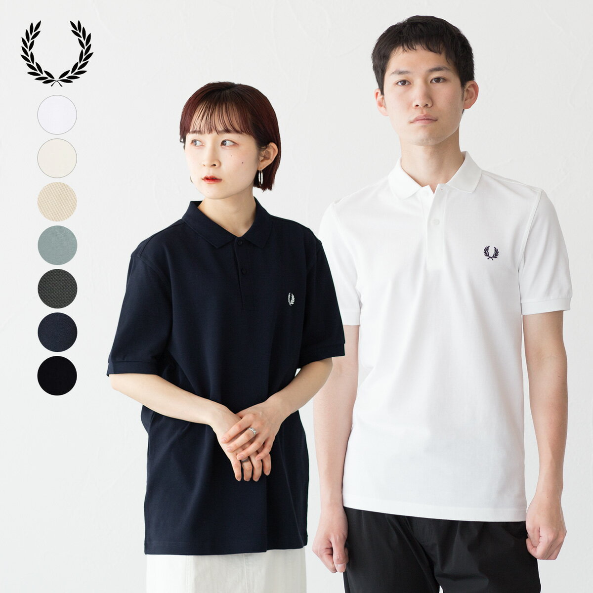 フレッドペリー 24SSカラー入荷！フレッドペリー ポロシャツ FRED PERRY M6000 メンズ ワンポイント