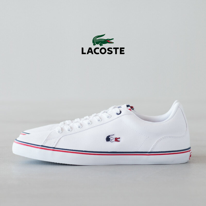 ラコステ スニーカー メンズ ラコステ スニーカー メンズ LACOSTE ルロン 218 キャンバス