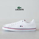 ラコステ スニーカー メンズ LACOSTE ルロン 218 キャンバス