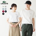 ラコステ 服 メンズ [製造中止・日本製あり]ラコステ 半袖 クルーネック Tシャツ TH622E／TH5845L スリムフィット TH622EL／TH622EM ワンポイント [クロネコゆうパケット可]