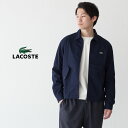 ラコステ アウター メンズ ラコステ ジップアップ ストレッチ ハリントンジャケット LACOSTE BH0110-99 メンズ