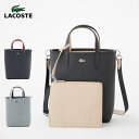 ラコステ ANNA リバーシブル 縦型 トート LACOSTE NF2991AA ポーチ兼クラッチバッグ付き トートバッグ レディース