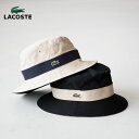 ラコステ バケットハット LACOSTE リバーシブル サファリ ハット RK1131J-99 LACOSTE メンズ レディース 帽子