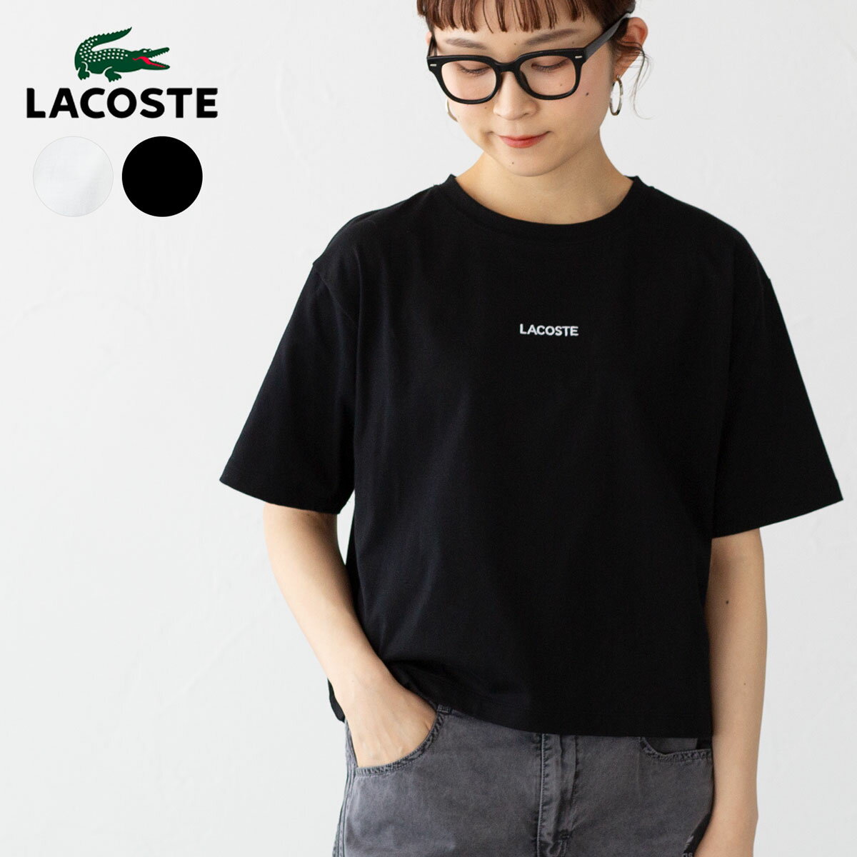 饳 磻ɡ硼ȥ͡ॹƥå T LACOSTE TF016J-99  ǥ եȻɽ 5ʬµ åץɾ
